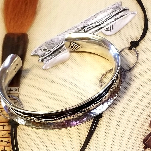 Rare Silpada Sterling Silver Cuff Bracelet - Picture 10 of 15